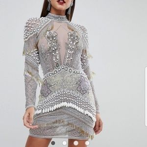 ASOS beaded dress